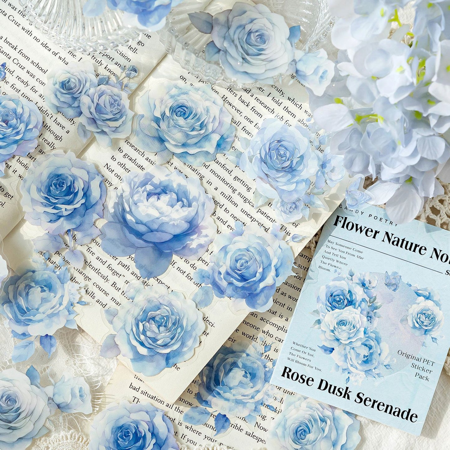 Flower Nature Notes Sticker 20pcs