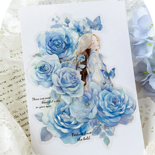 Flower Nature Notes Sticker 20pcs