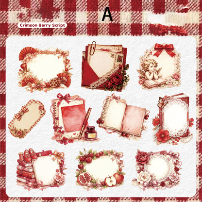 Flower Note Sticker 20pcs
