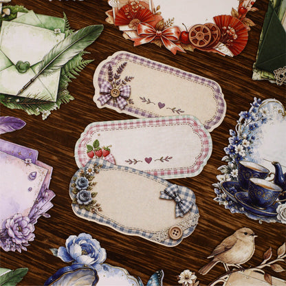 Flower Note Sticker 20pcs