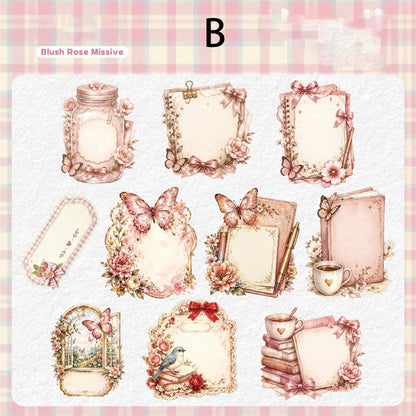Flower Note Sticker 20pcs
