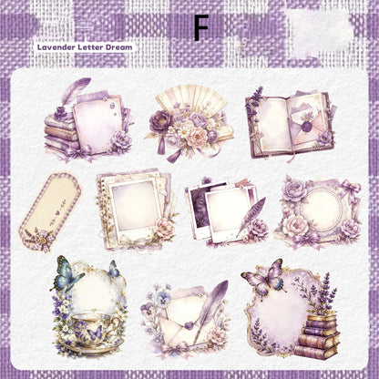 Flower Note Sticker 20pcs