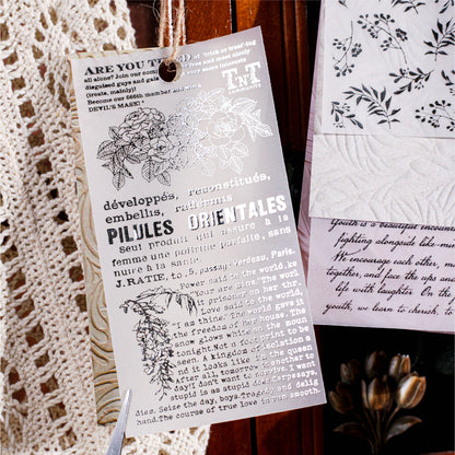 Flower Notes Mixed Paper Pack 16pcs