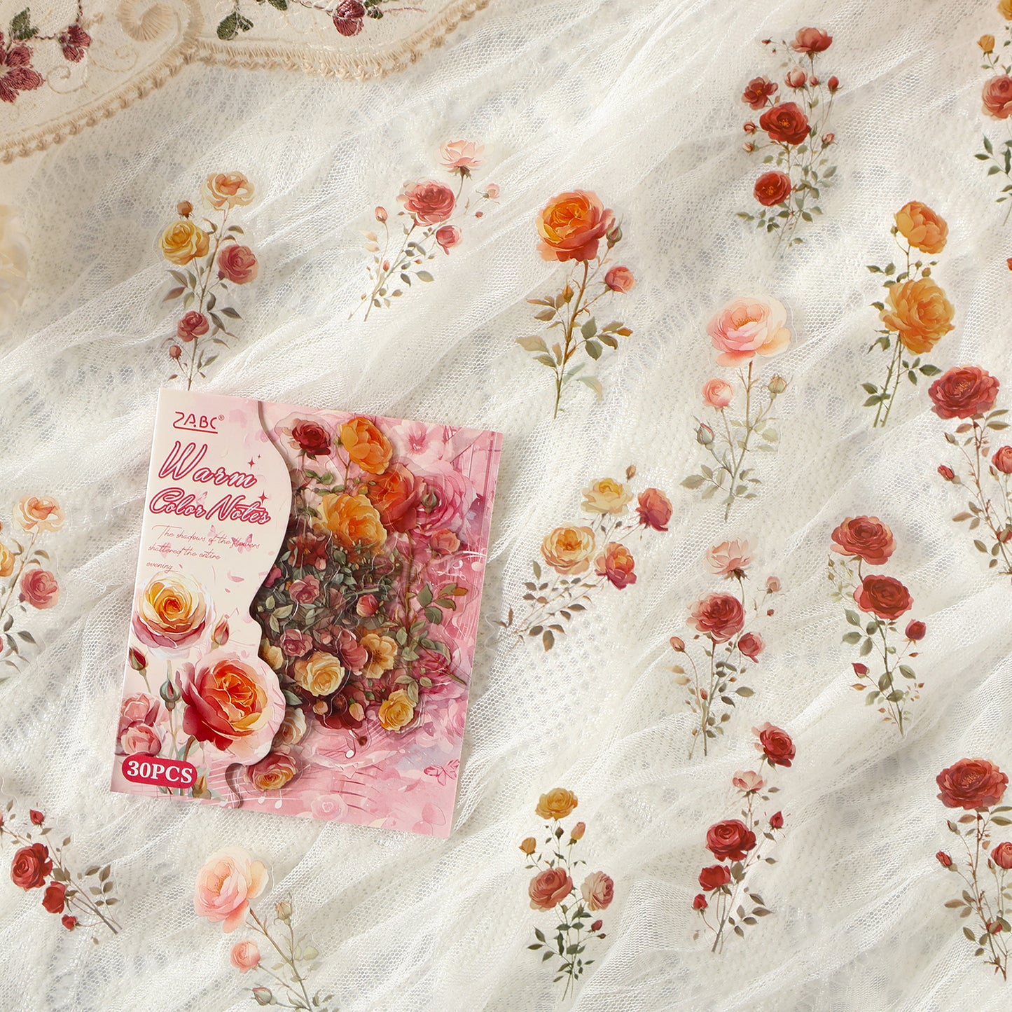 Flower Trade Wind Sticker 30pcs