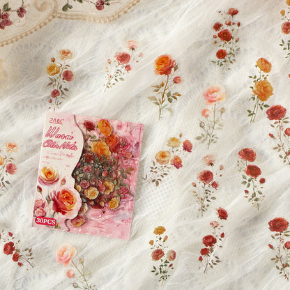 Flower Trade Wind Sticker 30pcs