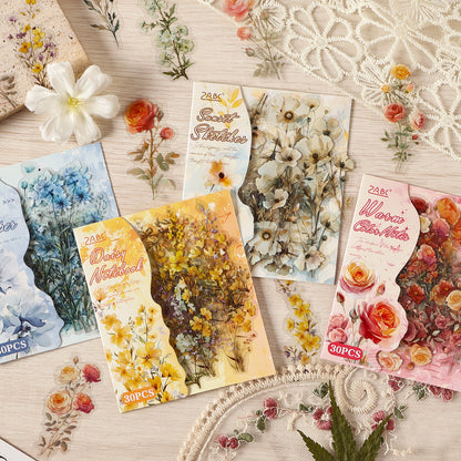 Flower Trade Wind Sticker 30pcs