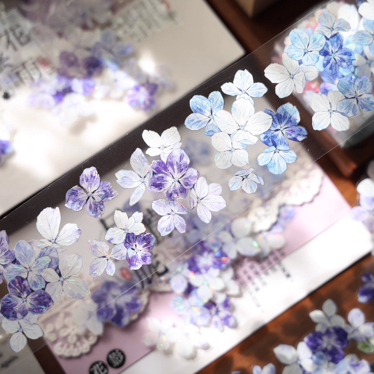 5cm*200cm Die-cutting Flower Under The Star Flower Tape