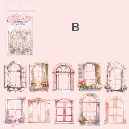 Flower Window 10pcs