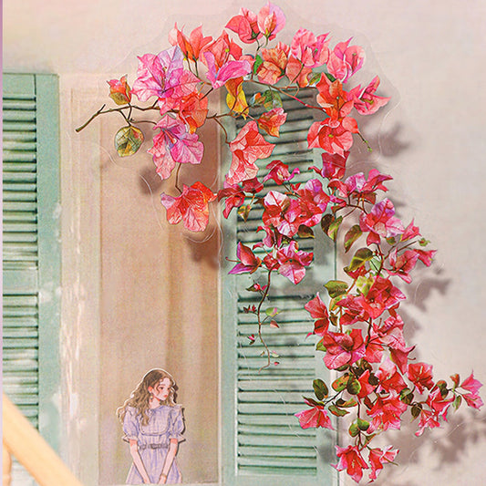 Flower Workshop Sticker 10pcs