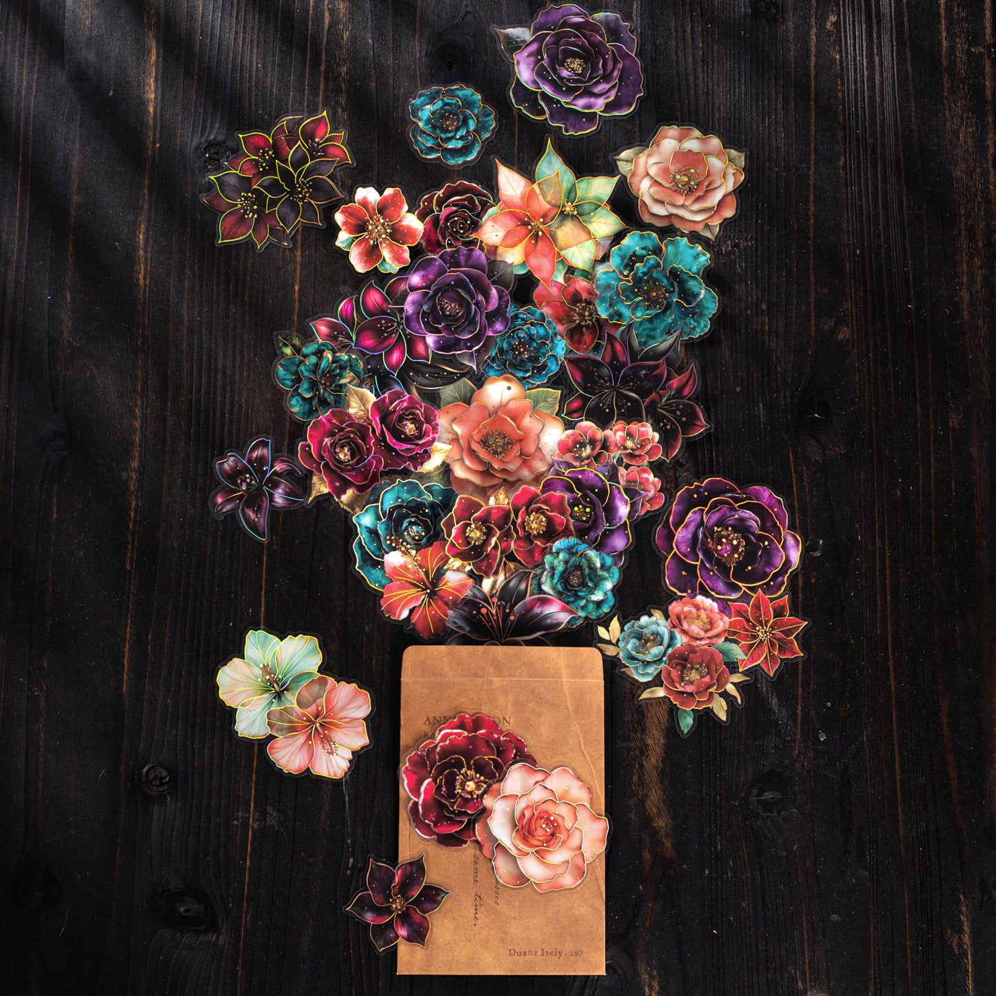 Flowering Instant Sticker 10pcs