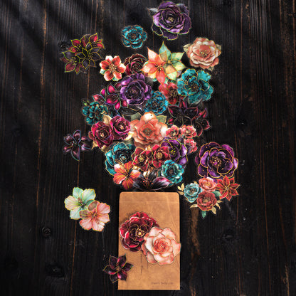 Flowering Instant Sticker 10pcs