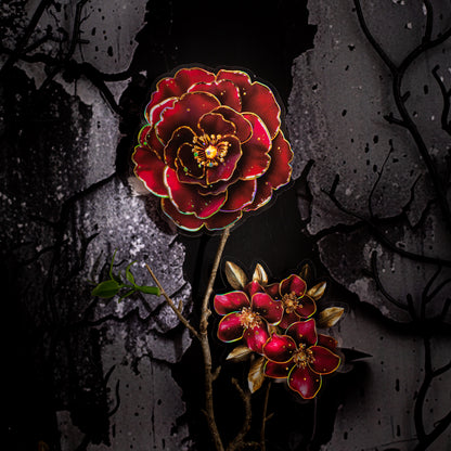 Flowering Instant Sticker 10pcs