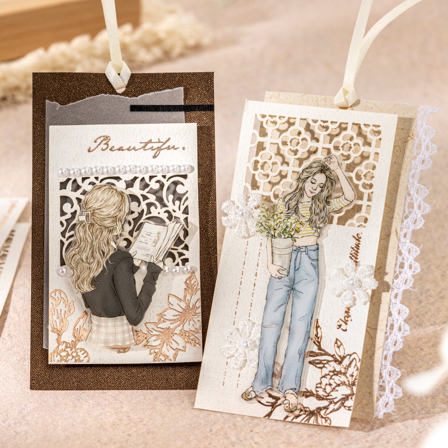 Flowering in The Pages 8pcs