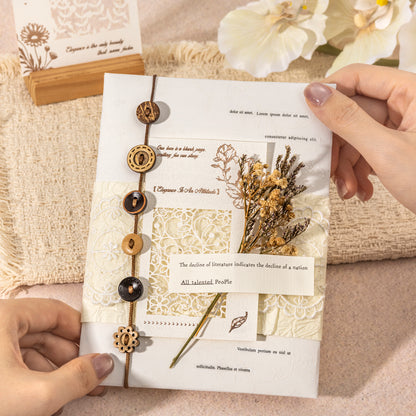 Flowering in The Pages 8pcs