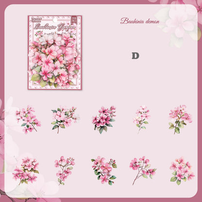 Flowers Are in Good Place Stickers 20pcs