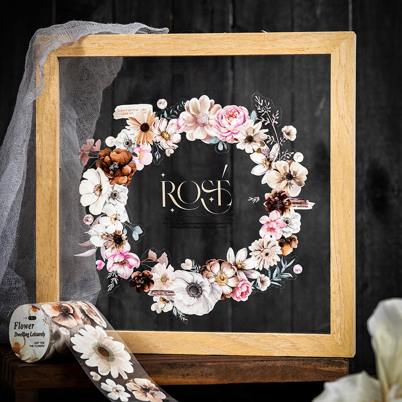 Flowers Rest In Peace Tape