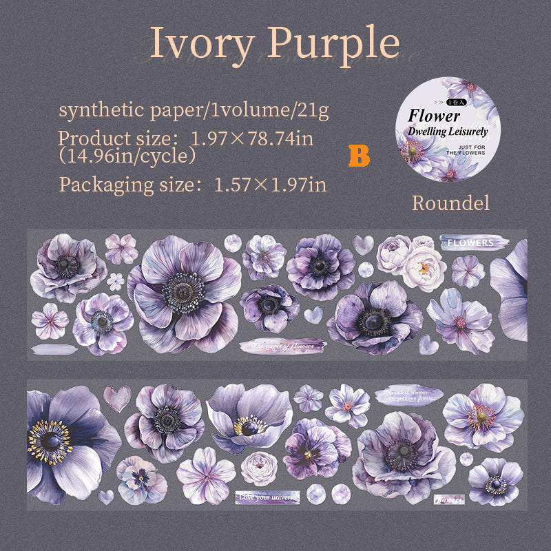 Flowers Rest In Peace Tape