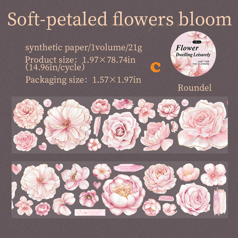 Flowers Rest In Peace Tape