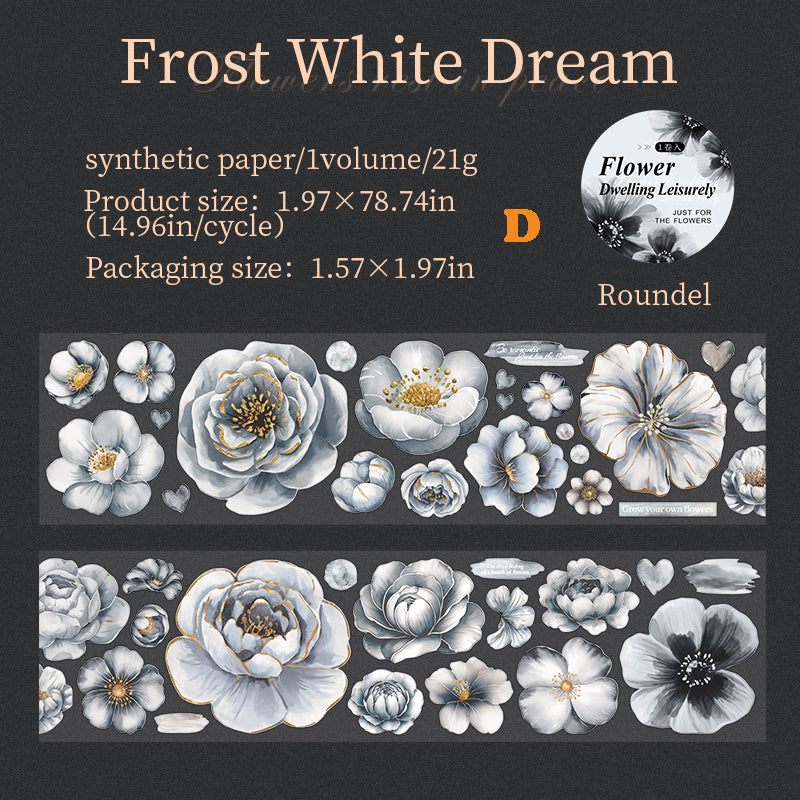 Flowers Rest In Peace Tape