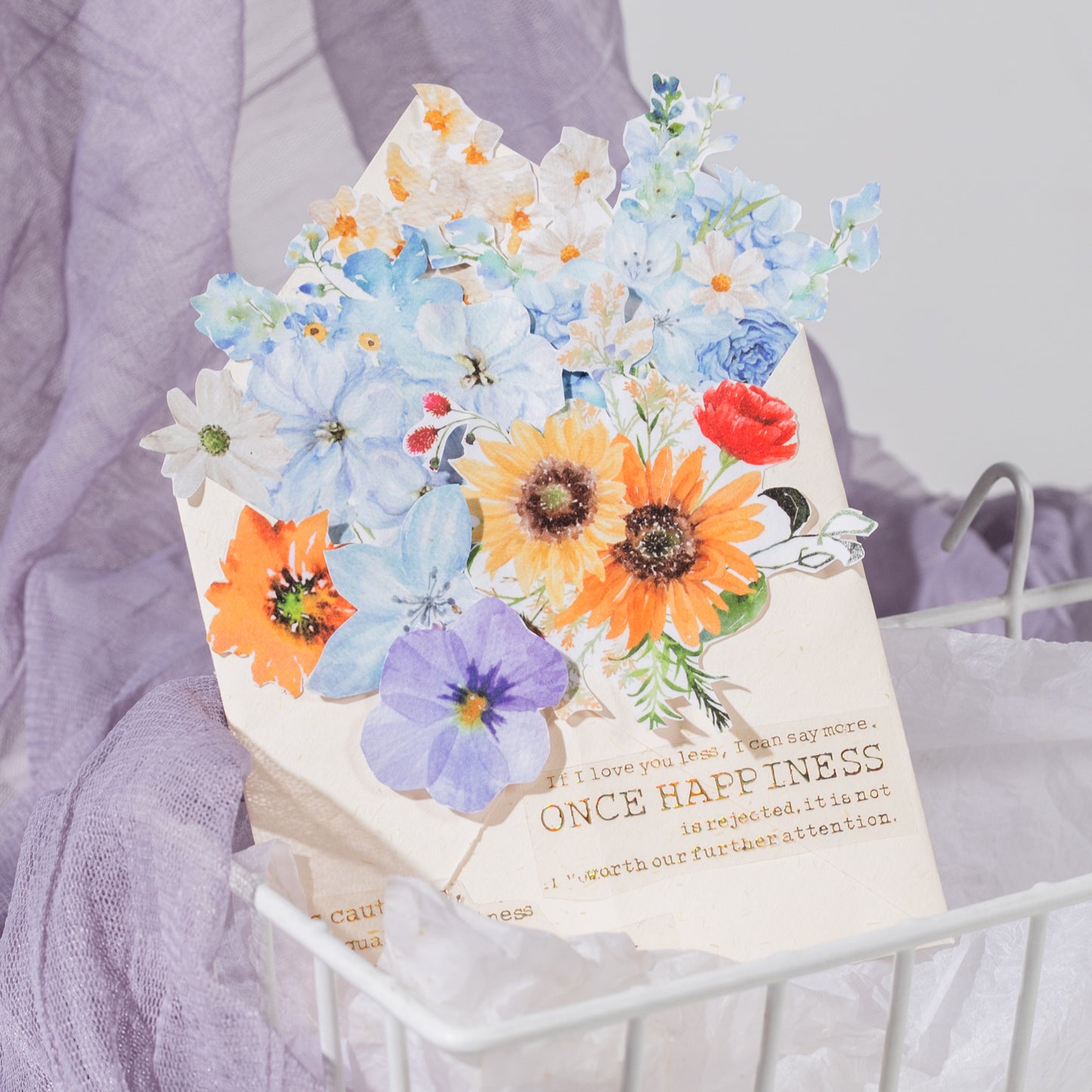 Flowers Bloom Sticker 25pcs