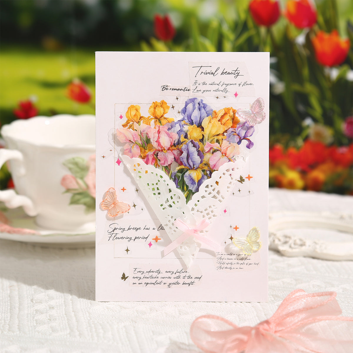Flower Season Sticker 20pcs