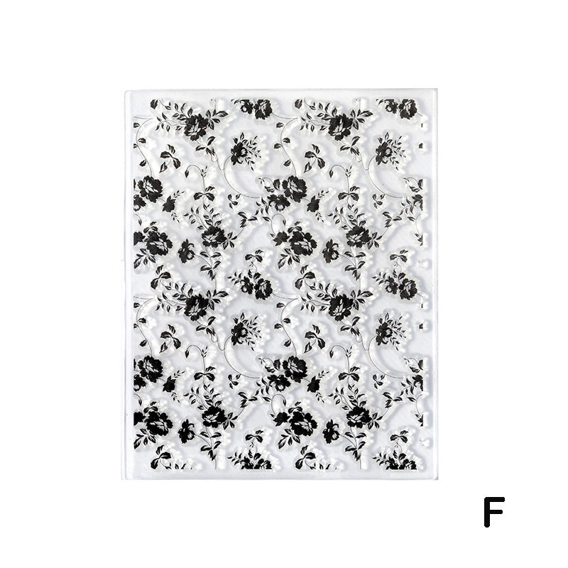 Flower Series Transparent Stamp