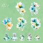 Flowery Appointment Stickers 10pcs