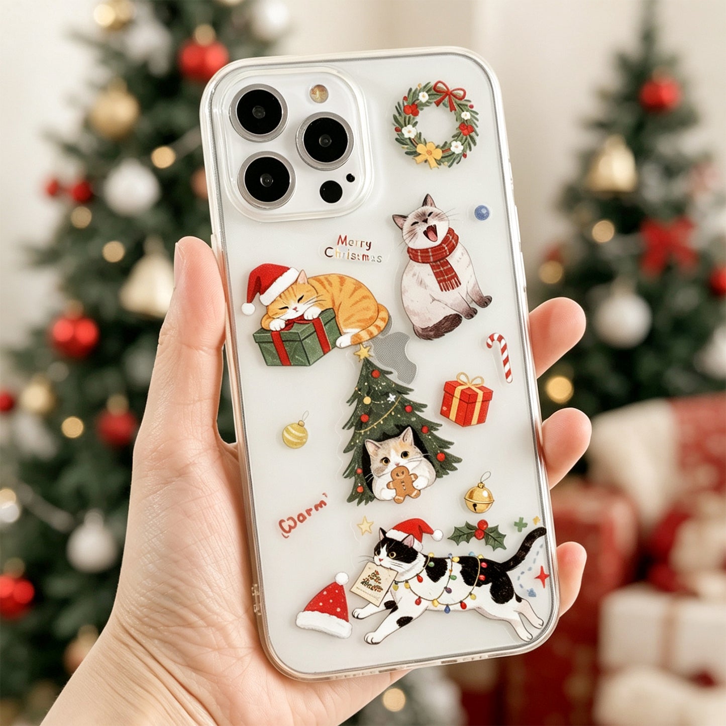 Fluffy Star Language Sticker 4pcs