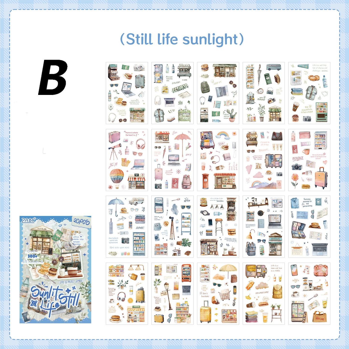 Food Tasting Series Sticker 20pcs
