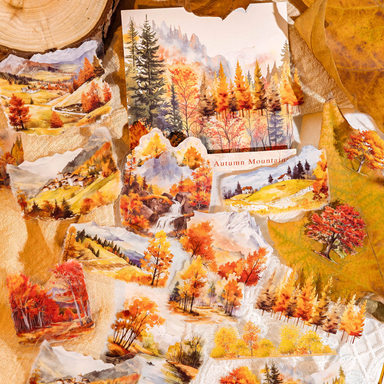 Forest Natural Stickers 30pcs