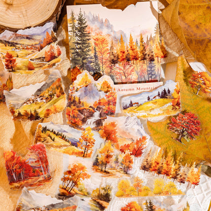 Forest Natural Stickers 30pcs