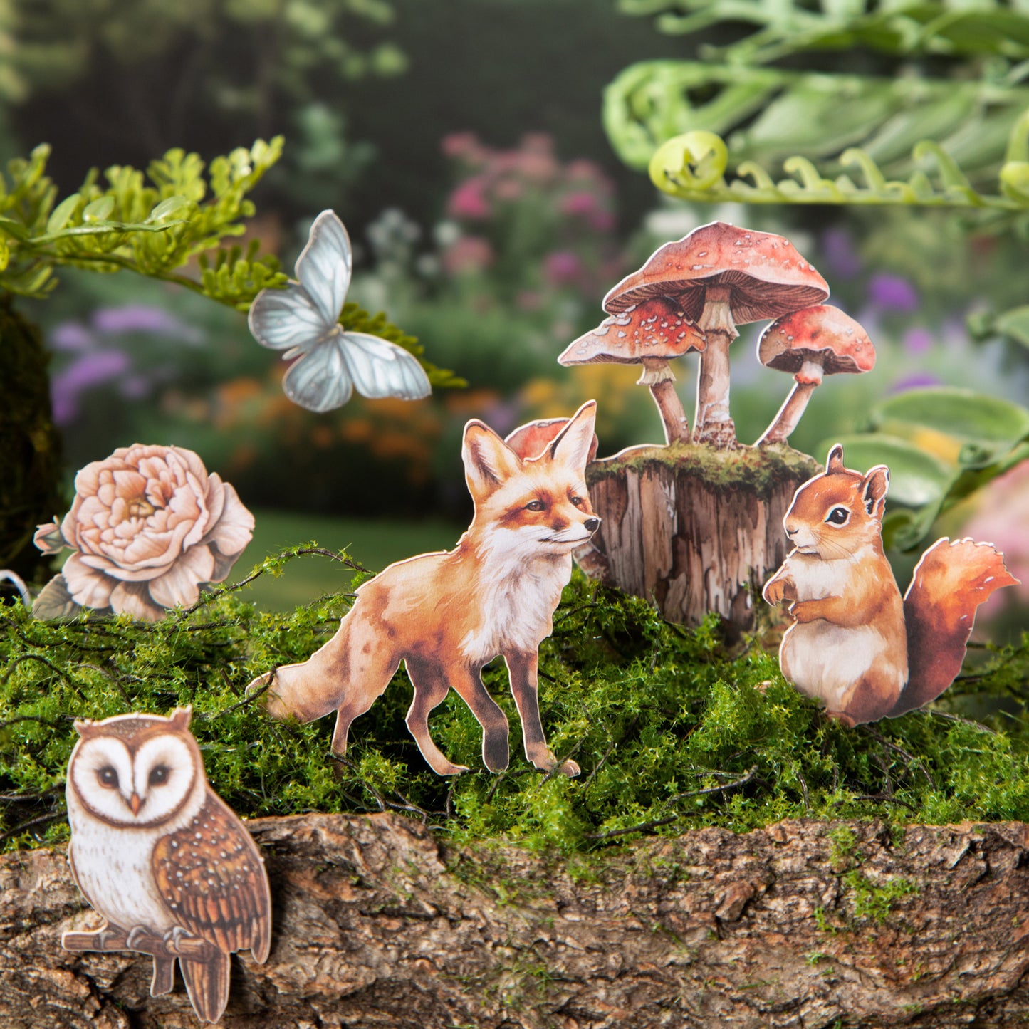 Forest Travel Notes Sticker 25pcs