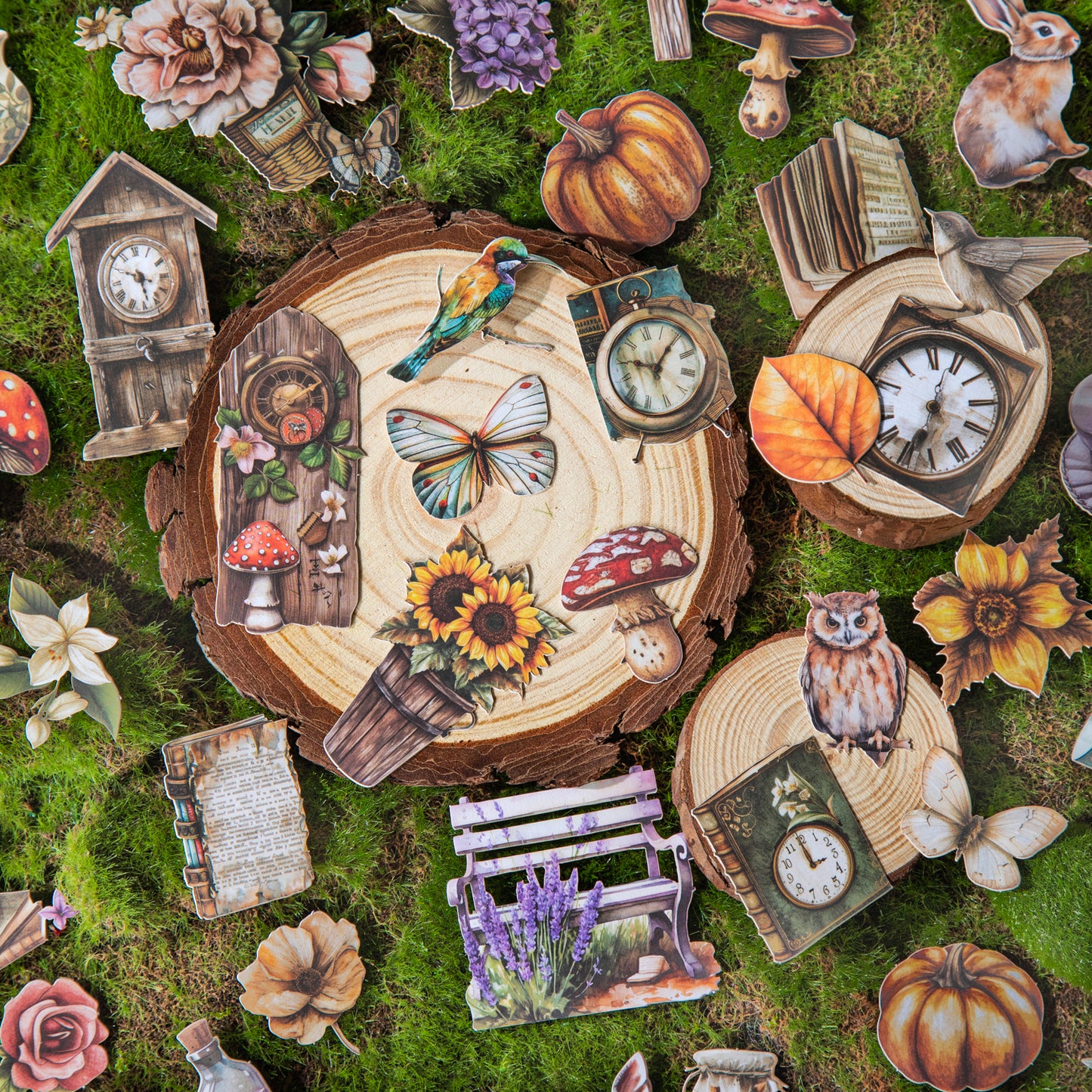 Forest Travel Notes Sticker 25pcs