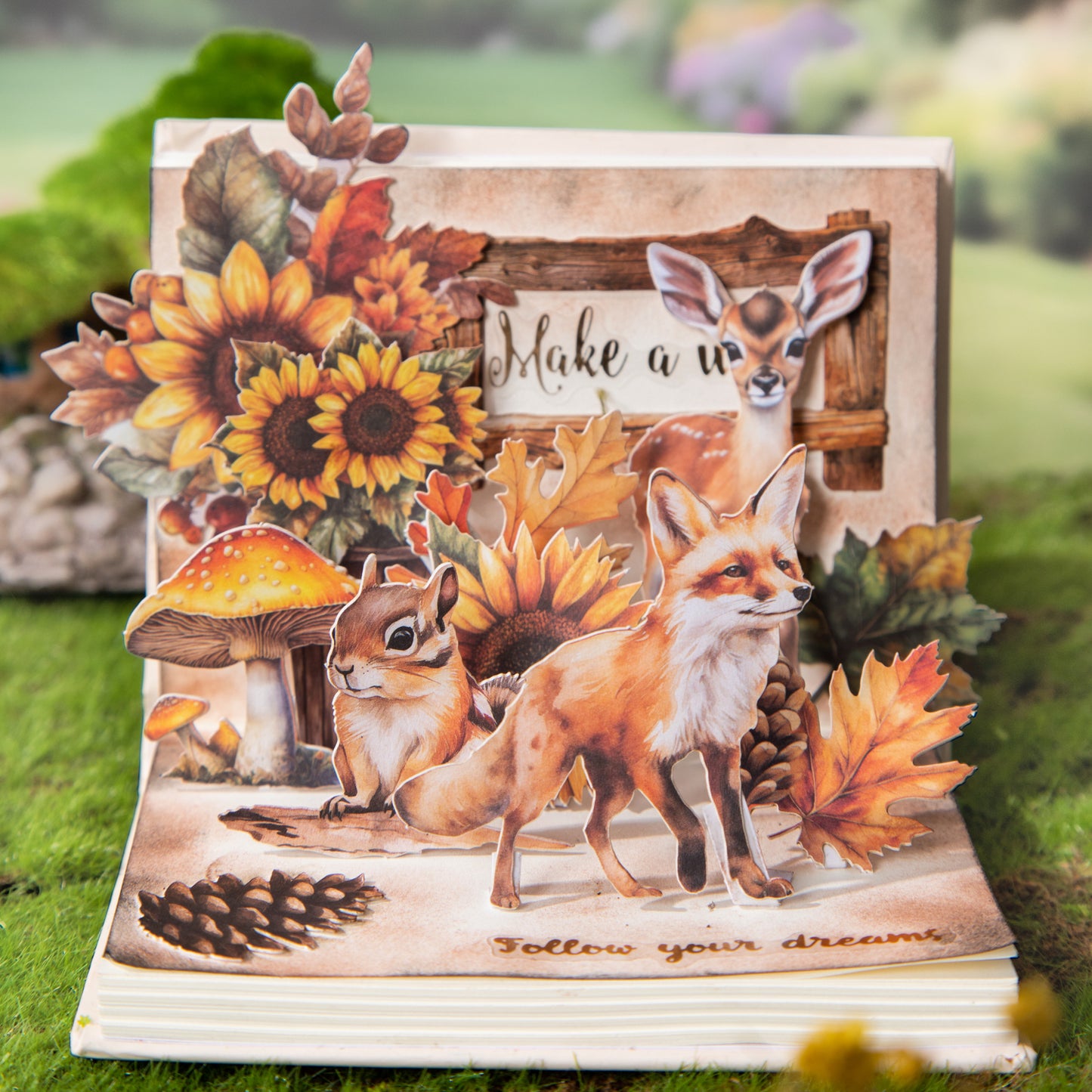 Forest Travel Notes Sticker 25pcs