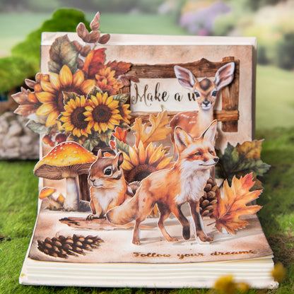 Forest Travel Notes Sticker 25pcs
