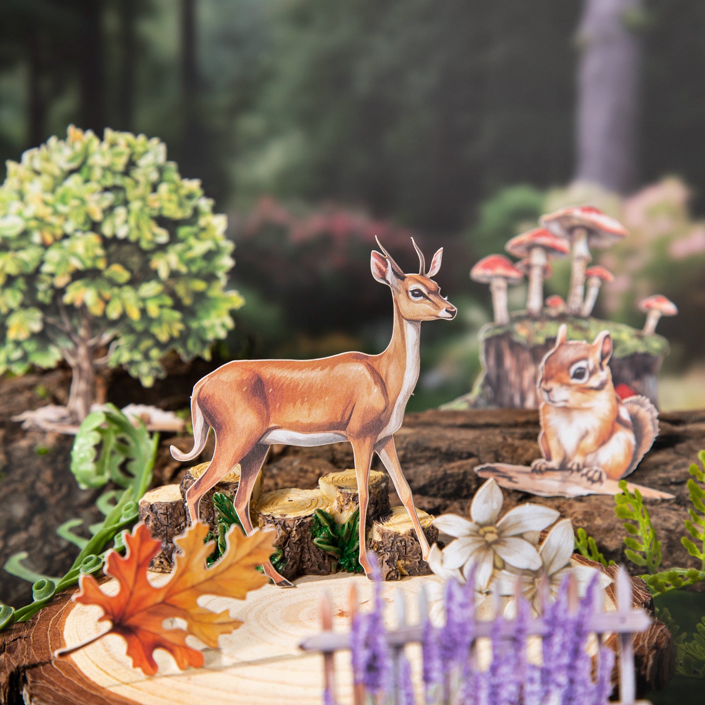 Forest Travel Notes Sticker 25pcs