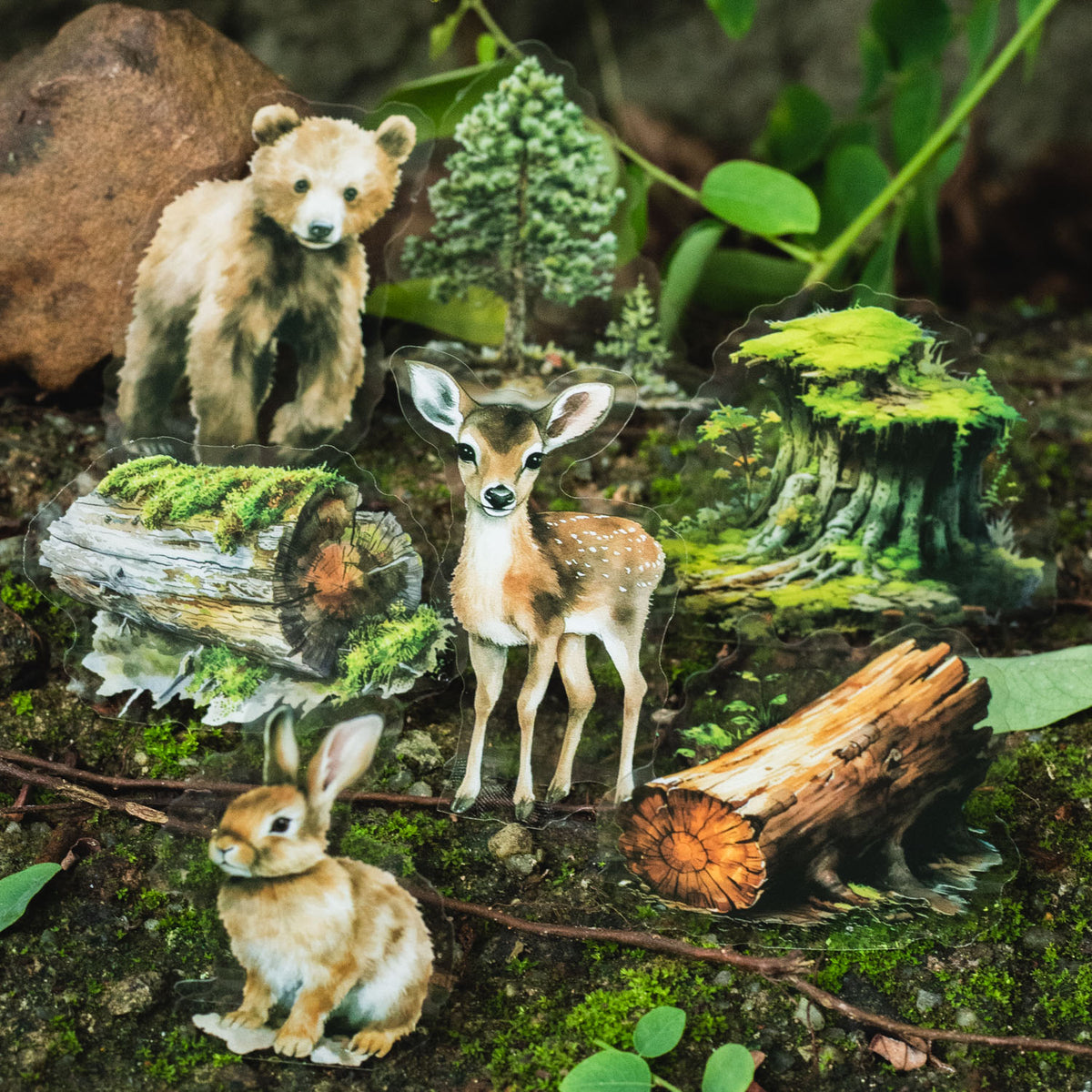 Forest Home Sticker 25pcs
