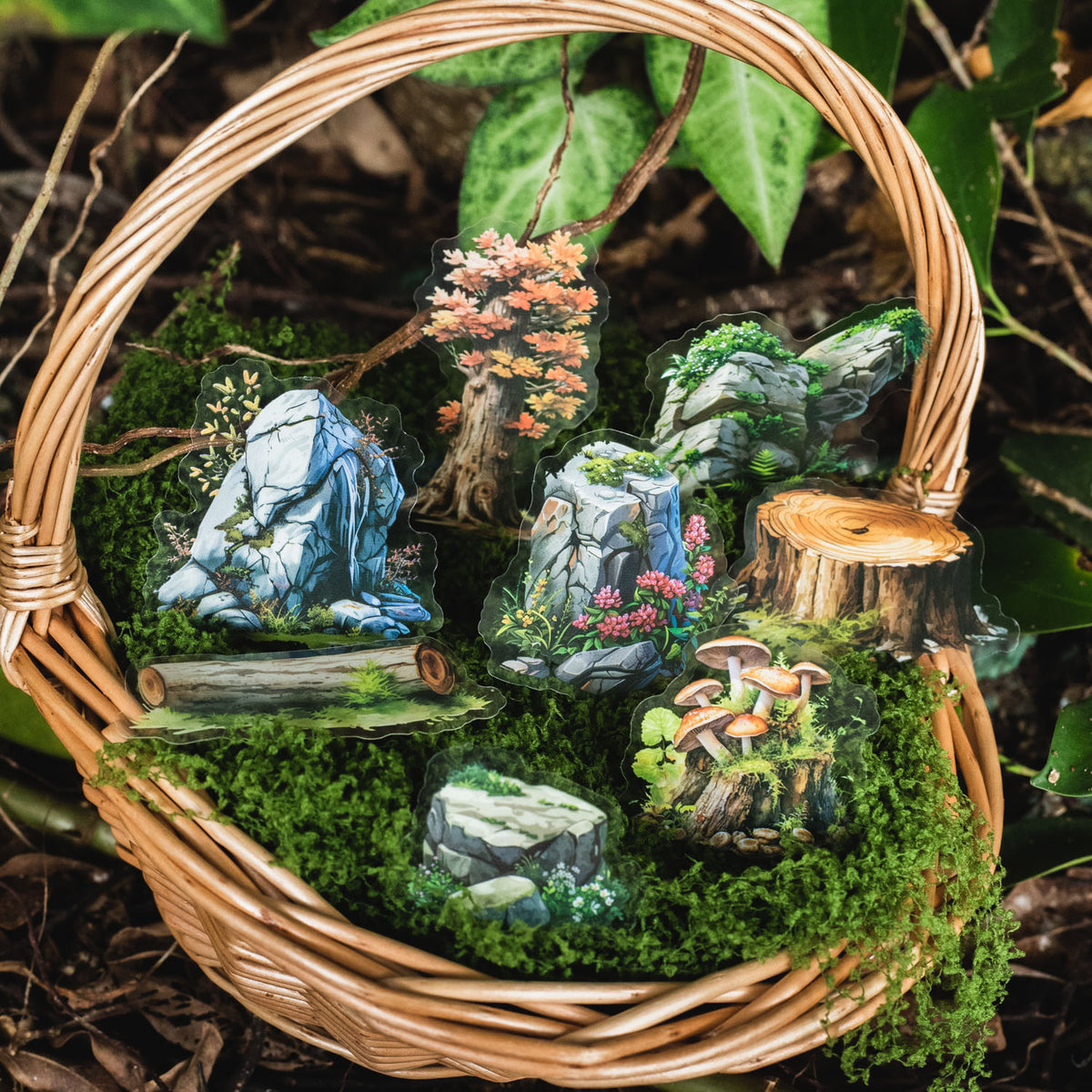Forest Home Sticker 25pcs