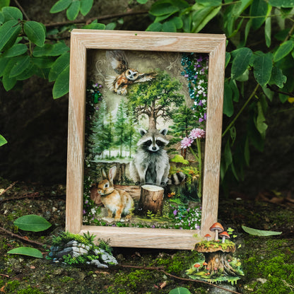 Forest Home Sticker 25pcs