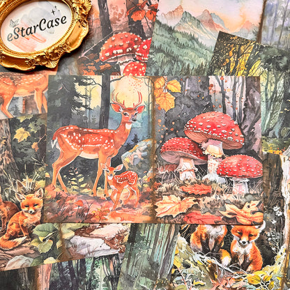 Forests Theme Paper 8pcs