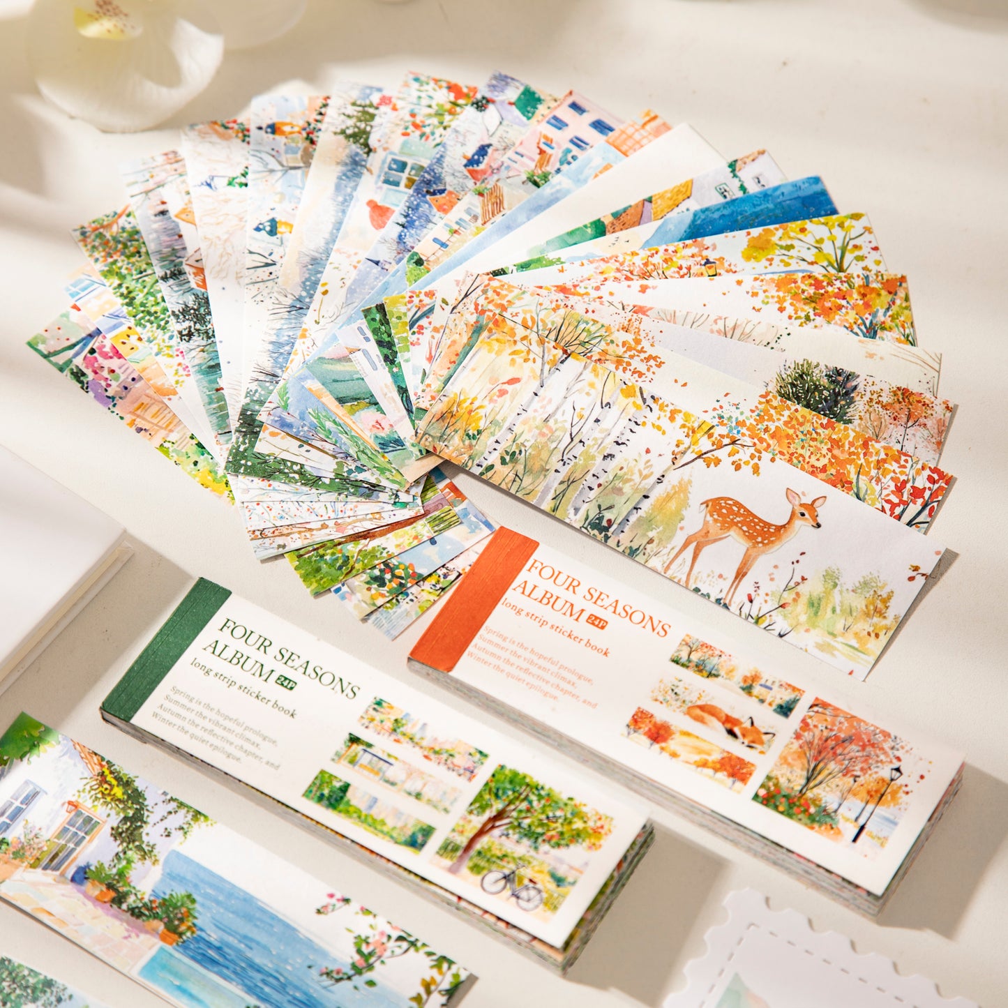 Four Seasons Album Sticker 24pcs