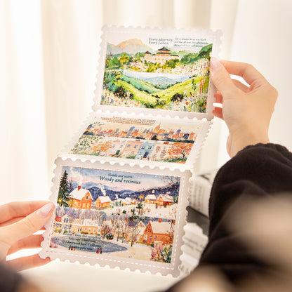 Four Seasons Album Sticker 24pcs