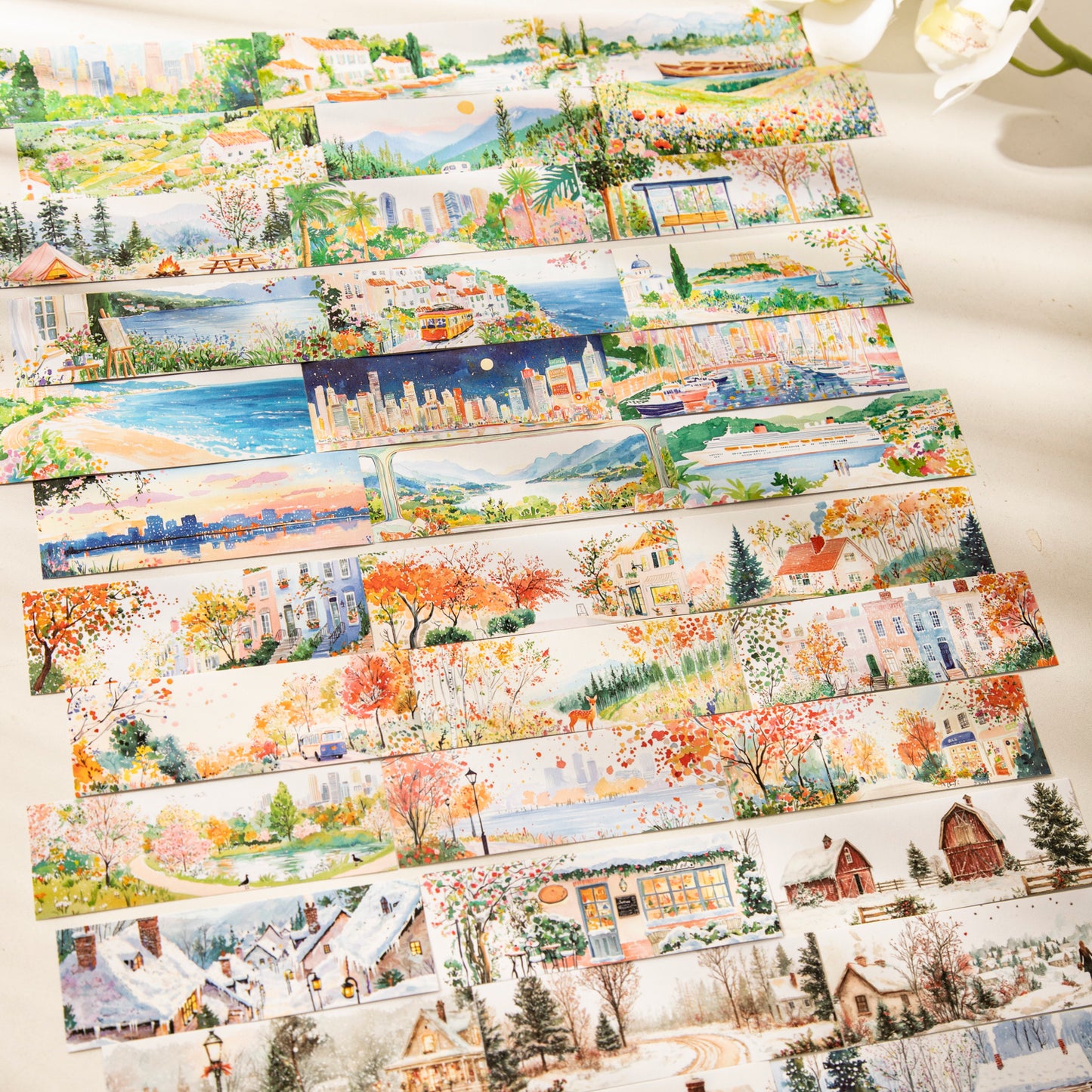 Four Seasons Album Sticker 24pcs