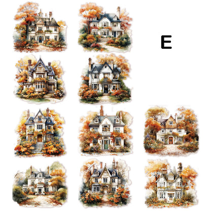 Four Seasons Cabin Stickers 20ps