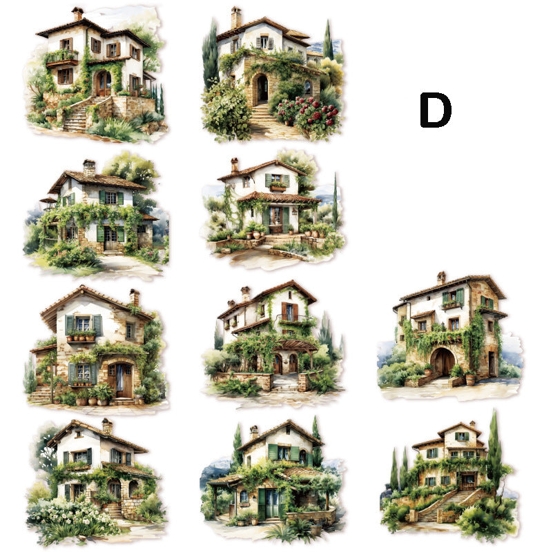 Four Seasons Cabin Stickers 20ps