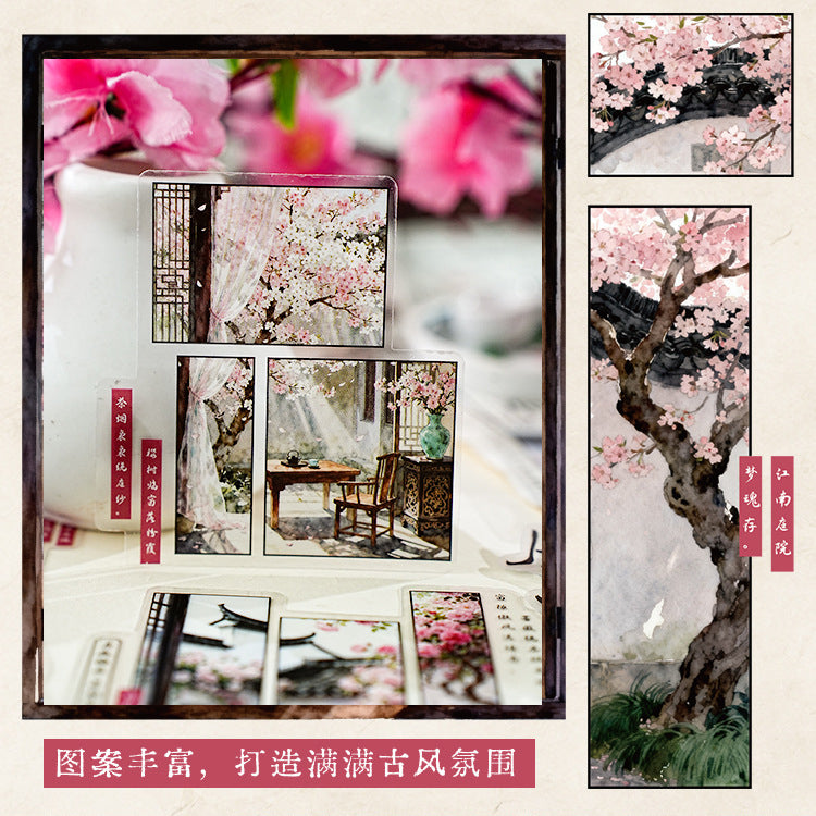 Four Seasons Garden Deep Sticker 15pcs