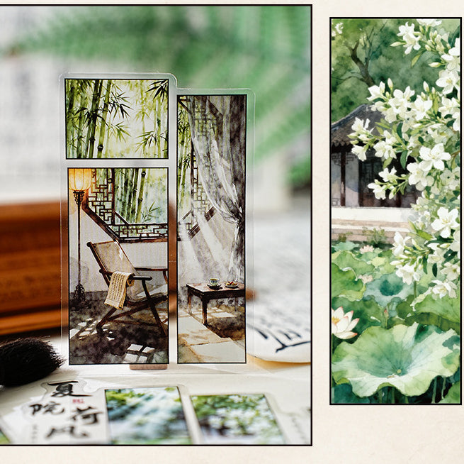 Four Seasons Garden Deep Sticker 15pcs