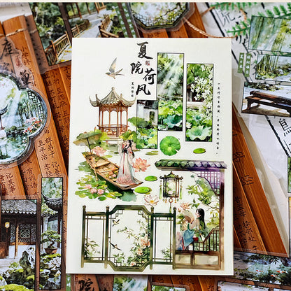 Four Seasons Garden Deep Sticker 15pcs