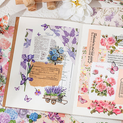 Four Seasons Of Youth Sticker Book 50pcs