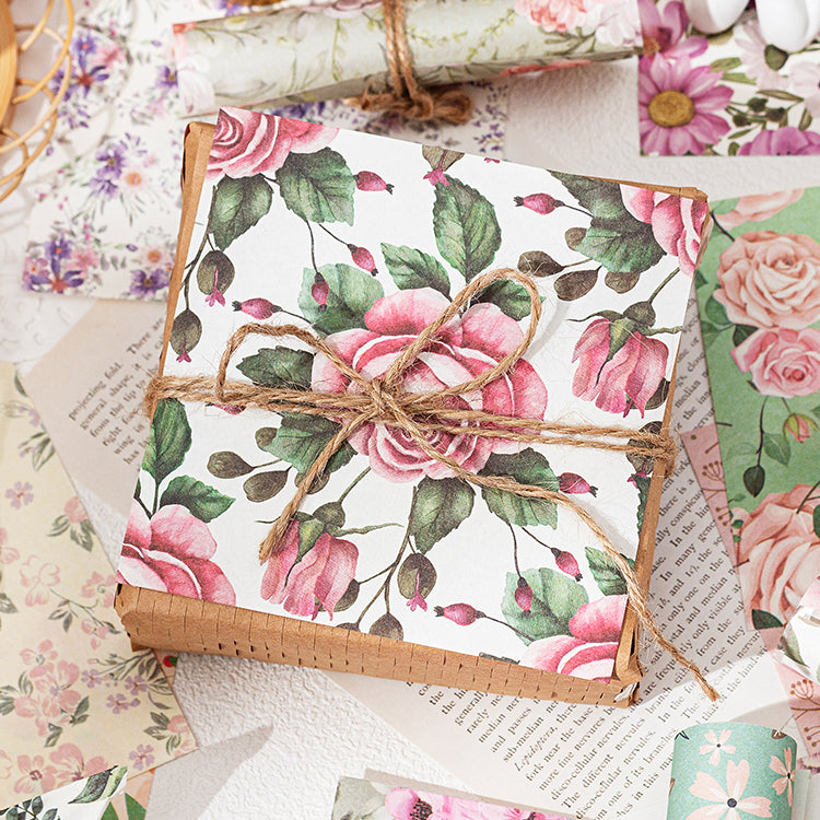 Four Seasons Of Youth Sticker Book 50pcs